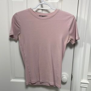 Zara blush t shirt